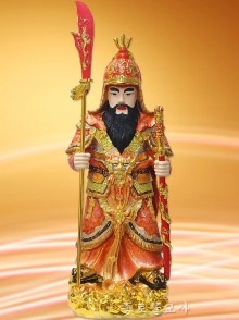 도금칠보 장군 3자5치(펄홍색)