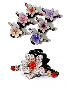 헤어집게핀 6색