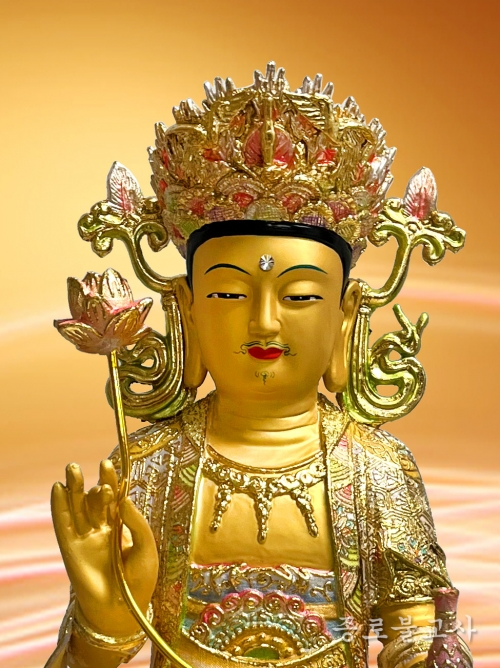 약사ㆍ관음 *동불* 칠보개금 1자5치 -한정판매