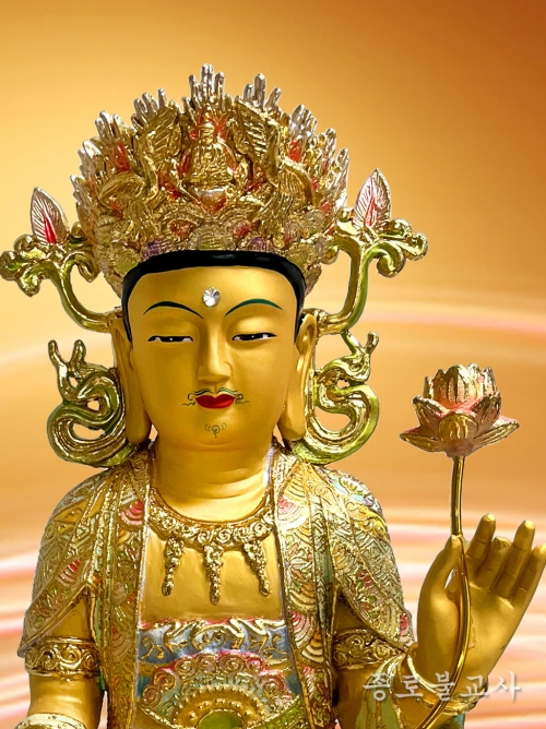 약사ㆍ관음 *동불* 칠보개금 1자5치 -한정판매