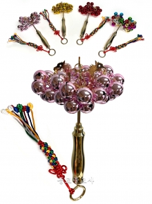 컬러방울 (분홍,금색,빨강,오색)