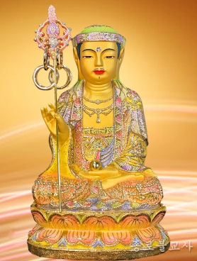 삼베칠보 지장 1자5치