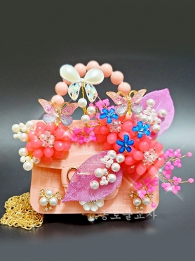 나비선녀가방 (분홍)