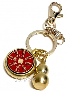 조롱박 경면열쇠고리