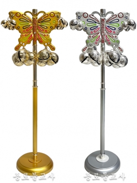 대형나비 선녀방울 (금색,은색)