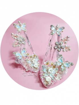 선녀유리구두 (은판나비)