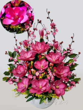 LED매화연꽃(분홍)