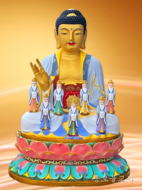 단청 칠성여래불 2자5치