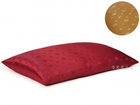 양단 원앙수복단 절방석 (대추색,황금겨자)