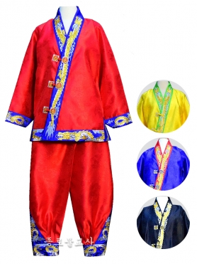 용장가라 용 점사복 (홍색,노랑,남색,검정)