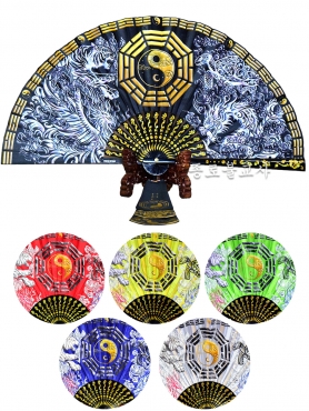 팔괘 부채 (6색상)