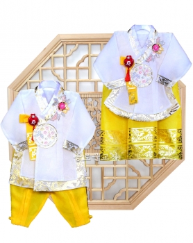 복동자동녀 (노랑/흰색)