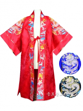 용장가라 용 점사가운(홍색,청색,검정)