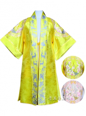 용장가라  매화 점사가운 (노랑,백색)