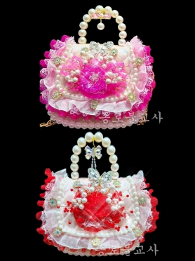 레이스선녀가방 (빨강,분홍)