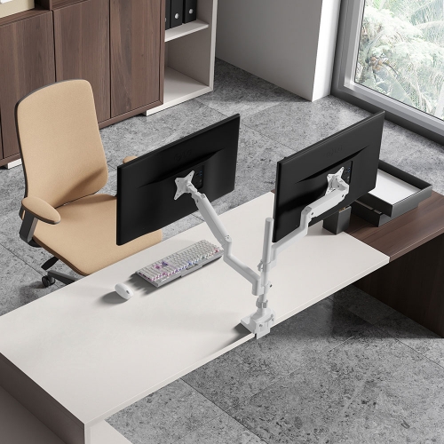 카멜마운트 벽면 밀착형 프리미엄 듀얼 모니터 거치대 CMA2V