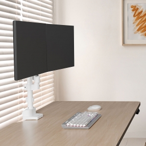 카멜마운트 벽면 밀착형 프리미엄 듀얼 모니터 거치대 CMA2V