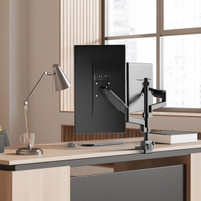 카멜마운트 벽면 밀착형 프리미엄 듀얼 모니터 거치대 CMA2V