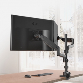 카멜마운트 벽면 밀착형 프리미엄 듀얼 모니터 거치대 CMA2V
