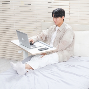 핏쳐 TS3 이동형 수동식 양방향 각도조절 사이드 테이블