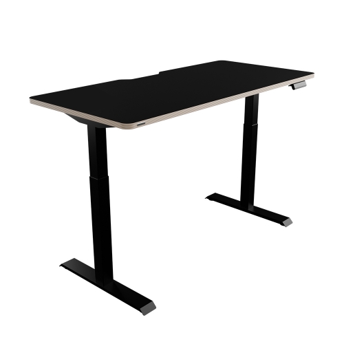 핏쳐 고강도 듀얼 스퀘어 프레임 전동식 모션데스크 E2