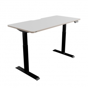 핏쳐 고강도 듀얼 스퀘어 프레임 전동식 모션데스크 E2