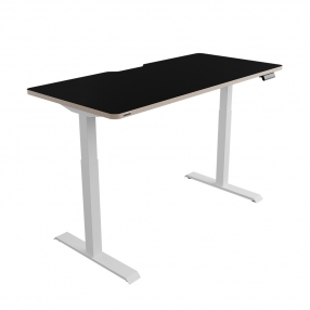 핏쳐 고강도 듀얼 스퀘어 프레임 전동식 모션데스크 E2