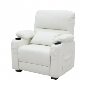 핏쳐 프리미엄 1인용 전동 리클라이너 가죽 소파 ERE2 안락의자 쇼파