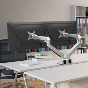 [중고] 고든 프리미엄 듀얼 모니터암 UMA2D