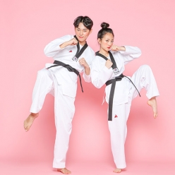 흰색 태권도복 반티 - [ 상하 세트 ] : [ ENS222 ]