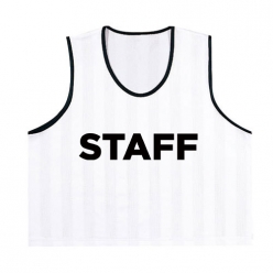 STAFF 팀조끼 앞면마킹
