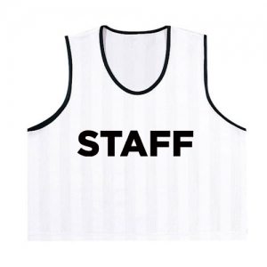 STAFF 팀조끼 앞면마킹