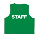 STAFF 팀조끼 뒷면마킹