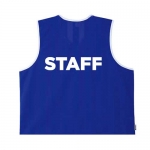 STAFF 팀조끼 뒷면마킹