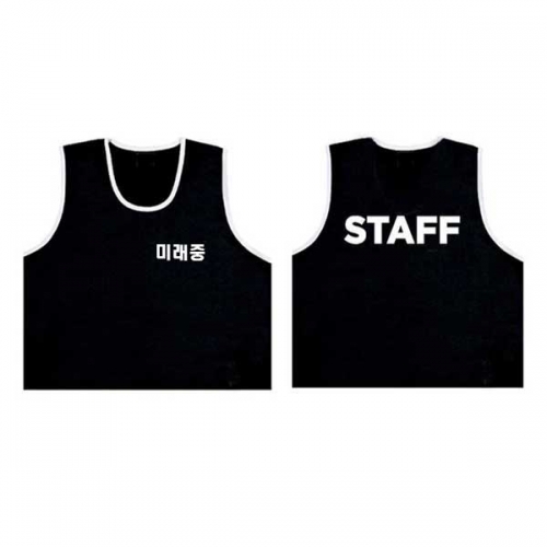 학교명,STAFF 마킹팀조끼 (앞,뒷면마킹)
