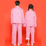 핑크색 교련복 반티 - [ 상의 긴소매 ]  : [ ENS335 ]