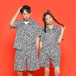 검정색 교련복 반티 - [ 상의 반소매 ] : [ ENS323 ]