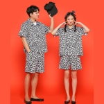 검정색 교련복 반티 - [ 상의 반소매 ] : [ ENS323 ]