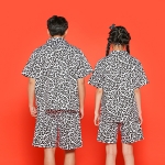 검정색 교련복 반티 - [ 상의 반소매 ] : [ ENS323 ]