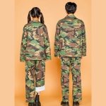 개구리 군복 반티 - [ 상의 긴소매  ] : [ ENS334 ] 계급장 무료제공