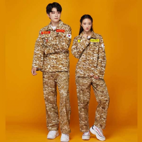 디지털 군복 반티 - [ 상의 긴소매  ] : [ ENS339 ] 계급장 무료제공