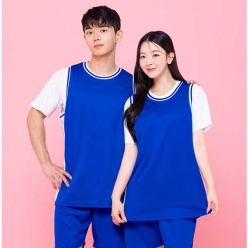 블루 농구나시 반티 - [ 상의 ] : [ ENS1101 ]