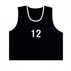 앞/뒷면 번호마킹 팀조끼 12색상