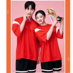 레드 럭비 반티 - [ 상의 ] : [ ENS575 ]