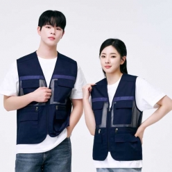곤색 멀티반사 망사조끼 - [ CSR500 ]