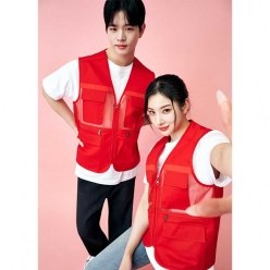 레드 멀티반사 망사조끼 - [ CSR505 ]