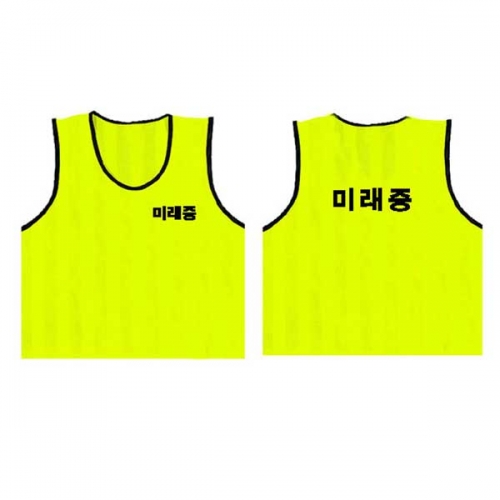 학교명 양면마킹 팀조끼 12색상