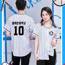 화이트 야구반티 [ 상의 ] - [ ENBA53 ]