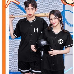 블랙 야구반티 [ 상의 ] - [ ENBA63 ]