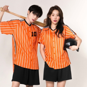 오렌지 야구반티 [ 상의 ] - [ ENBA688 ]